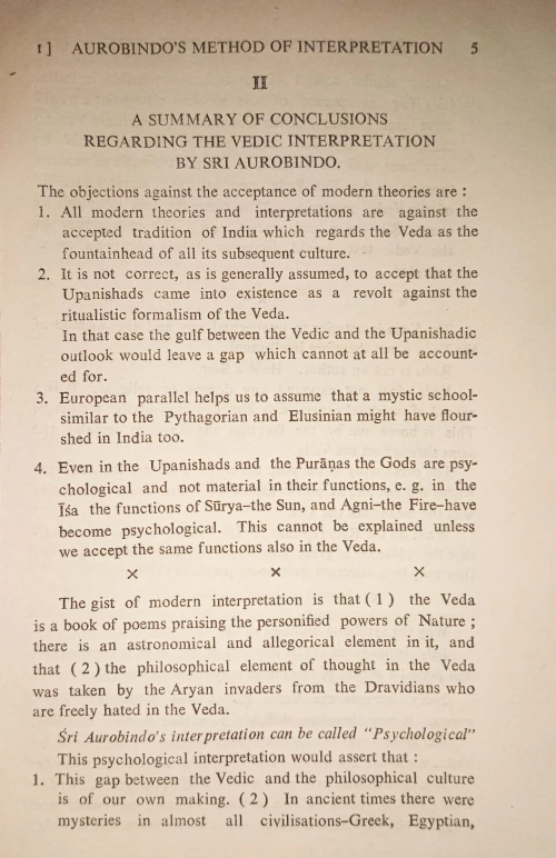 Studies In Vedic Interpretation CSSt. 32